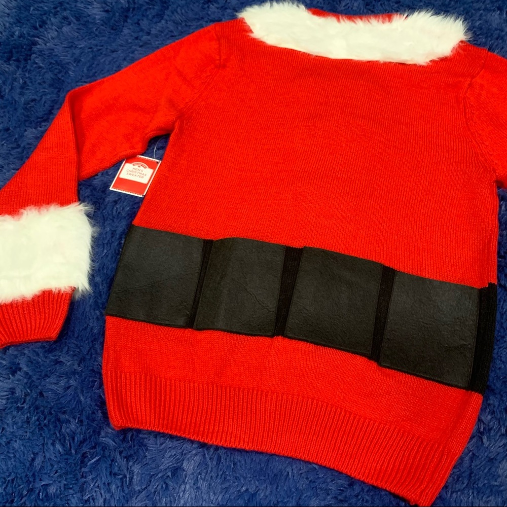 Santa Beer Holster Ugly Christmas Sweater - Picture 9 of 9